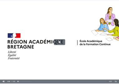 capture d'écran vidéo EAFC présentation du PRAF