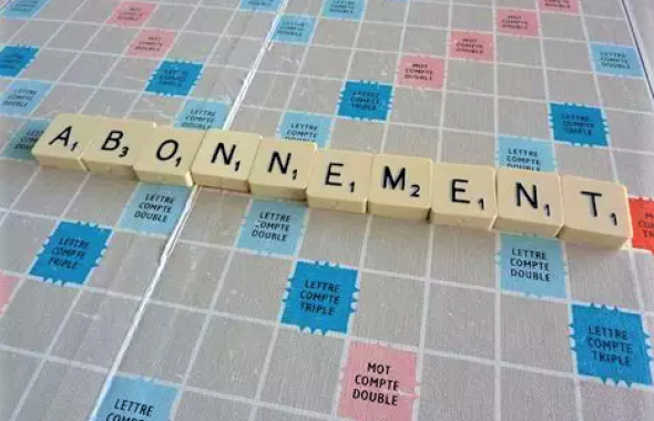 abonnement sur scrabble